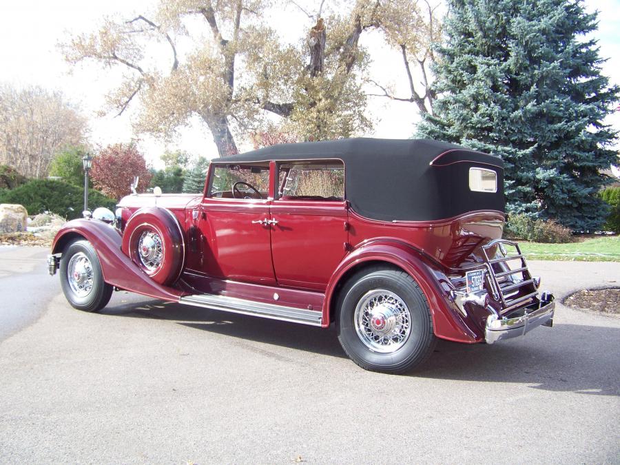  Packard Twelve Convertible Sedan 1934 года  (фото 13 из 44)